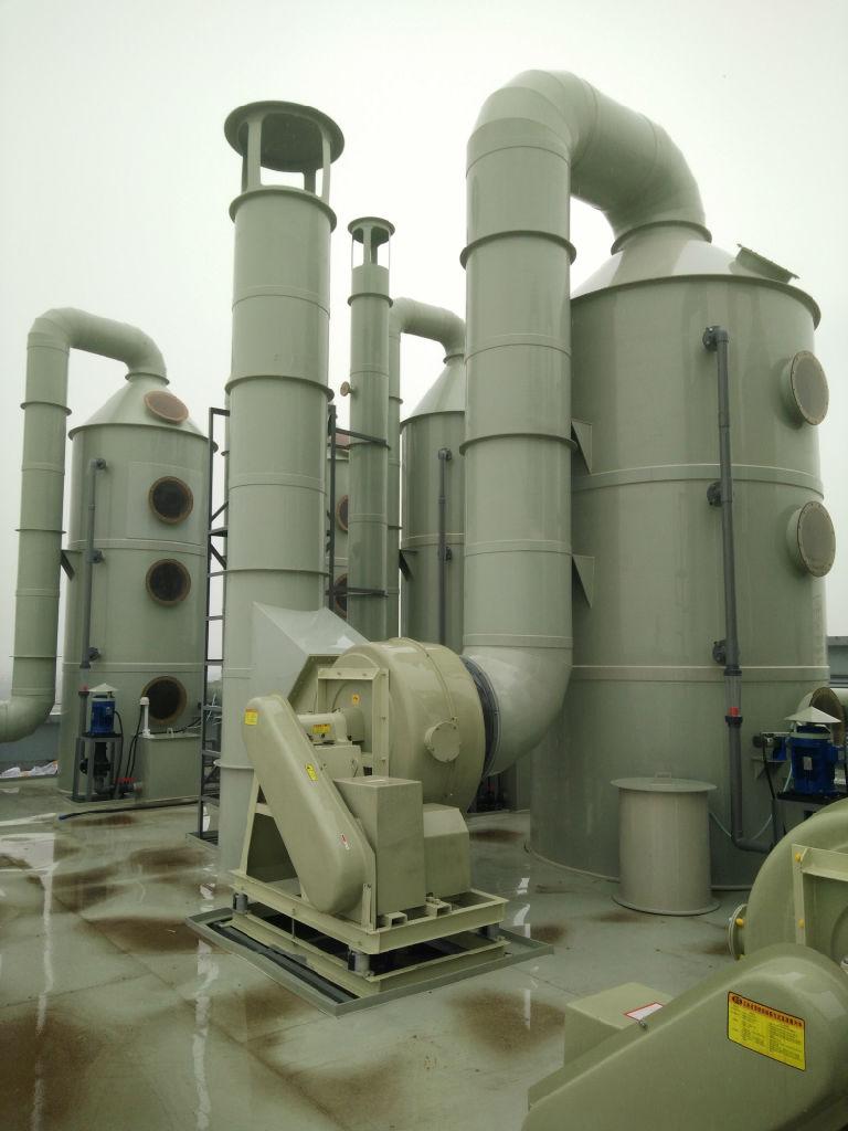 東莞山水村環?？萍?9001廢氣凈化塔及廢氣處理成套設備詳解